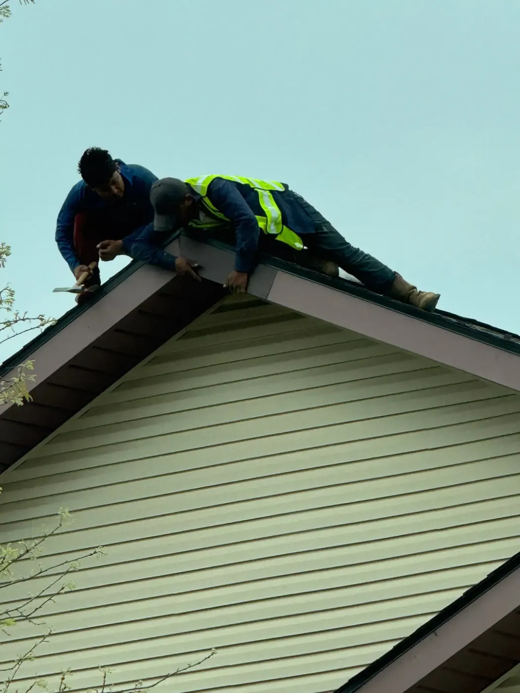 Flashing and seam work in Mooresville